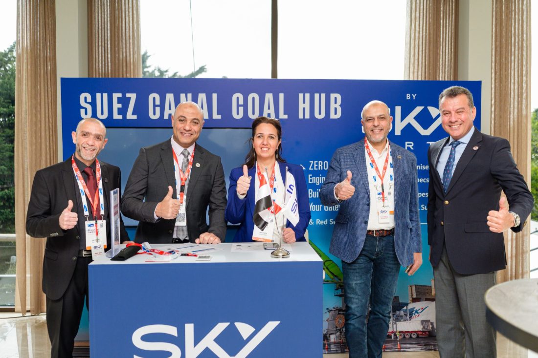 Sky Ports at the Suez Canal Coal Hub